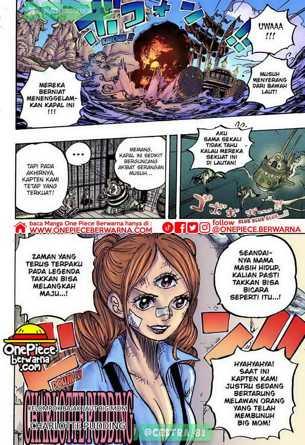 Baca manga komik One Piece Berwarna Bahasa Indonesia HD Chapter 1064